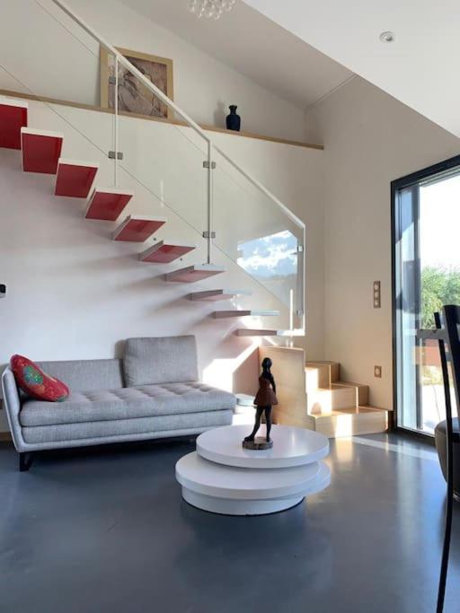 Gîte de charme pour couple avec sauna et jacuzzi extérieurs privatifs Peaugres Extérieur photo