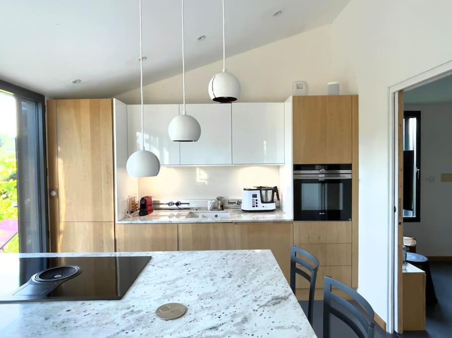 Gîte de charme pour couple avec sauna et jacuzzi extérieurs privatifs Peaugres Extérieur photo